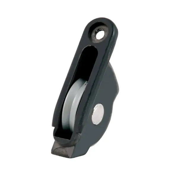 6mm Low profile Plain Bearing Acetal Sheave Aluminium Box 38 x 10mm