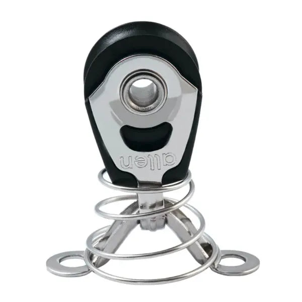 20mm Single Stand Up Block with Lacing Eye and Spring