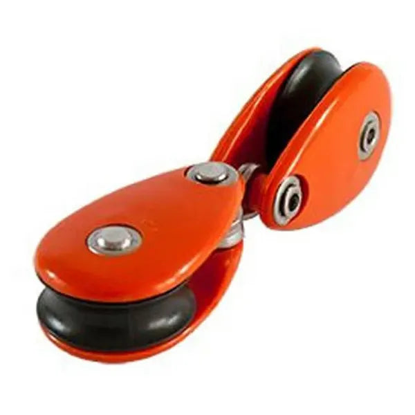 29mm Linked Orange Nylon Ball Bearing Block