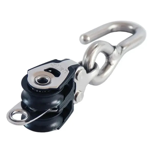 20mm Double Dynamic Bearing Block with Becket and Hook