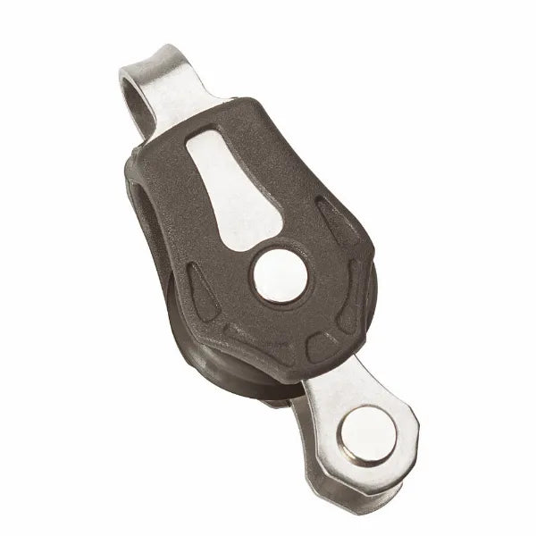 20mm Plain Bearing Pulley Block Single Fixed Eye and Becket