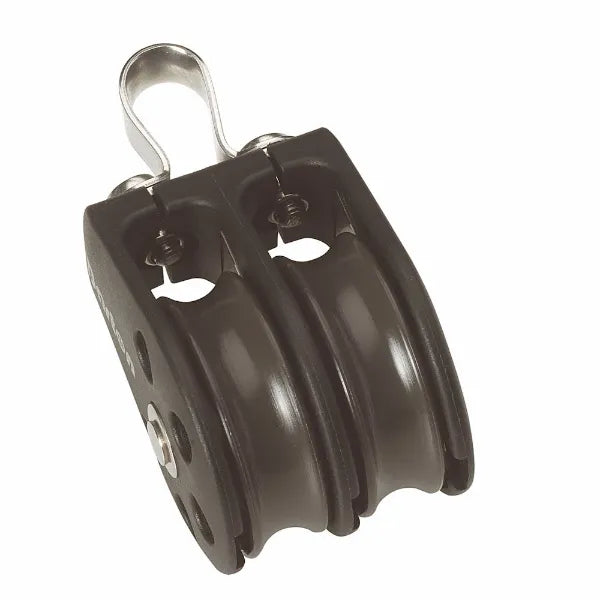 30mm Plain Bearing Pulley Block Double Fixed Eye Block