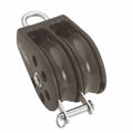 30mm Plain Bearing Pulley Block Double Fixed Eye and Becket
