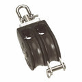 30mm Plain Bearing Pulley Block Double Swivel and Becket