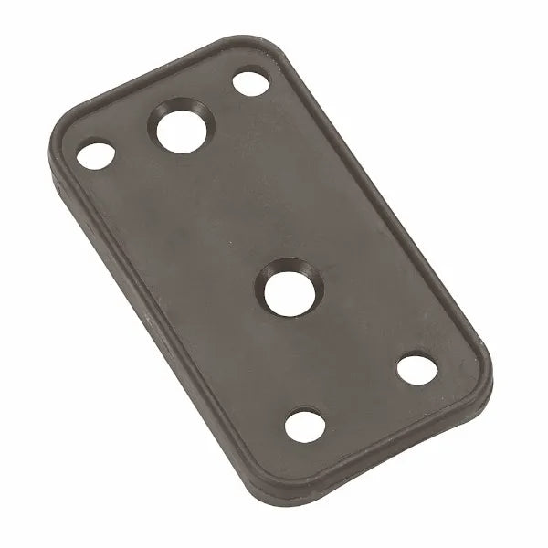 35mm Plain Bearing Pulley Block Curved Backing Plate PL32