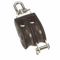 35mm Plain Bearing Pulley Block Double Swivel and Becket