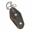 30/45mm Plain Bearing Pulley Block Fiddle with Snap Shackle
