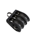 45mm Plain Bearing Pulley Block Triple with Fixed Eye