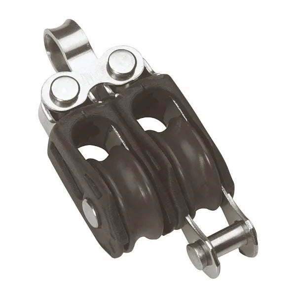20mm Ball Bearing Pulley Block Double Fixed Eye and Becket