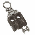 20mm Ball Bearing Pulley Block Double Swivel and Becket