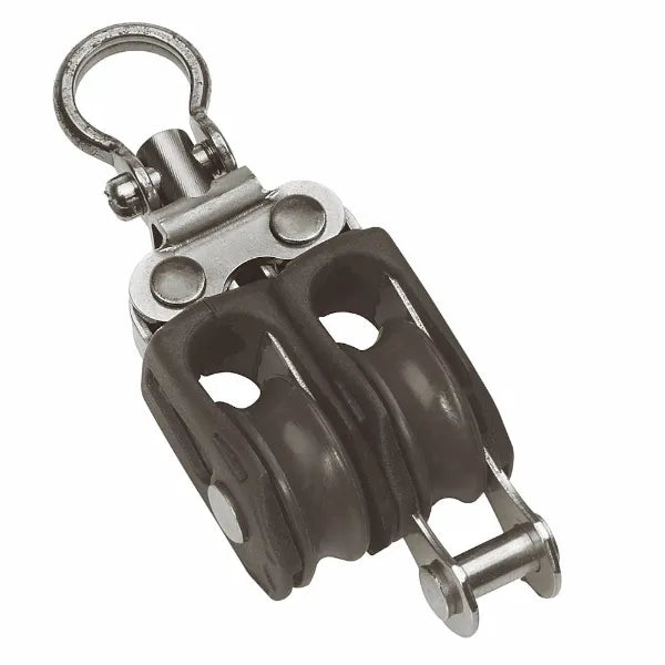 20mm Ball Bearing Pulley Block Double Swivel and Becket