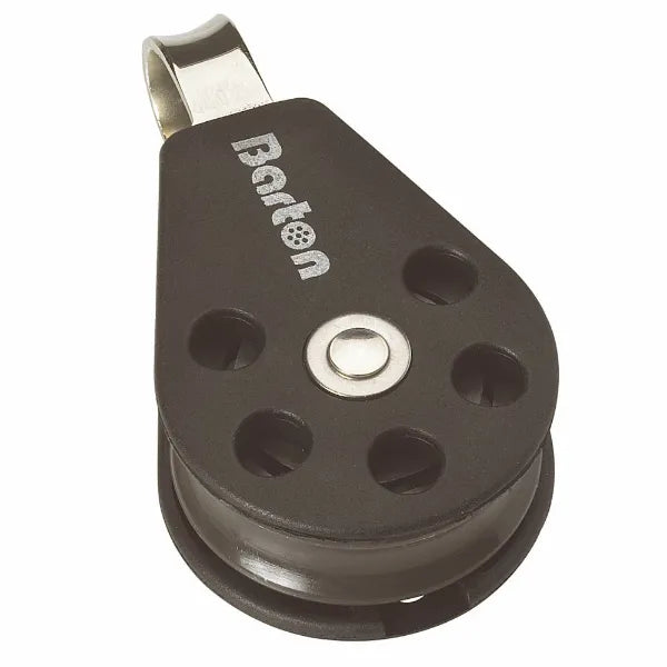 30mm Ball Bearing Pulley Block Single with Fixed Eye