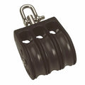 35mm Ball Bearing Pulley Block Triple Swivel