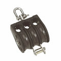 35mm Ball Bearing Pulley Block Triple Swivel and Becket