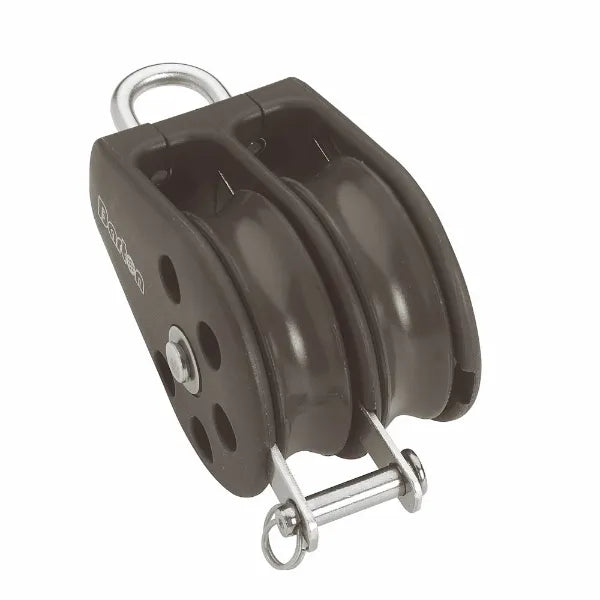 45mm Ball Bearing Pulley Block Double Fixed Eye and Becket