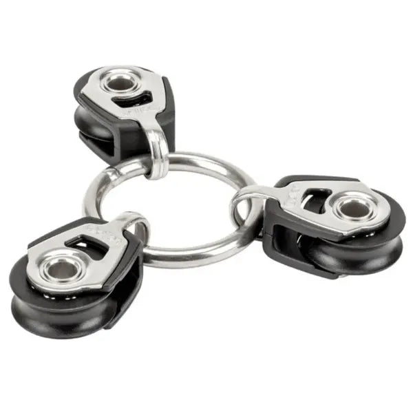 30mm Three Single Dynamic Bearing Blocks on ring