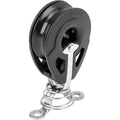 40mm Dynamic Single Strap Block with Lacing Eye and Spring