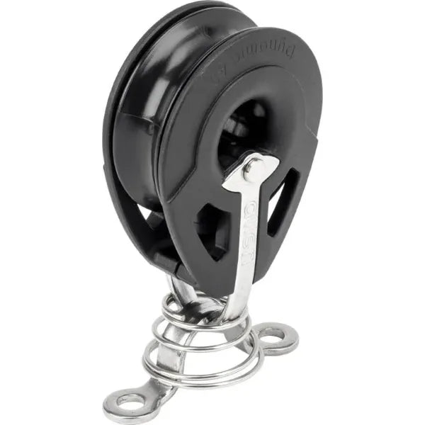 40mm Dynamic Single Strap Block with Lacing Eye and Spring