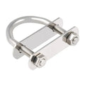 U Bolt with top and backing plate 51mm Height