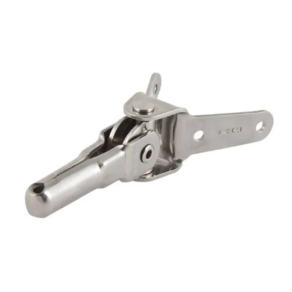 50-55mm X 12mm St/St Gooseneck with radiused strap