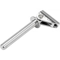 Gooseneck pin with pivot bracket