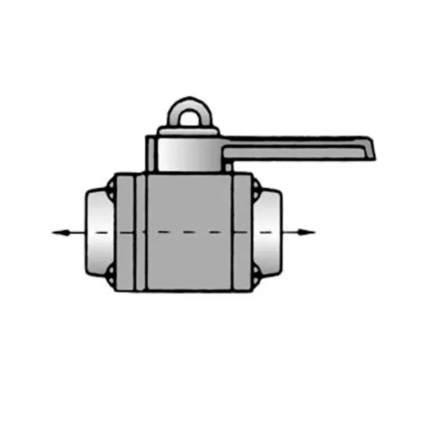 3/4 inch Valve Inline Female Thread Base with Female Thread Top