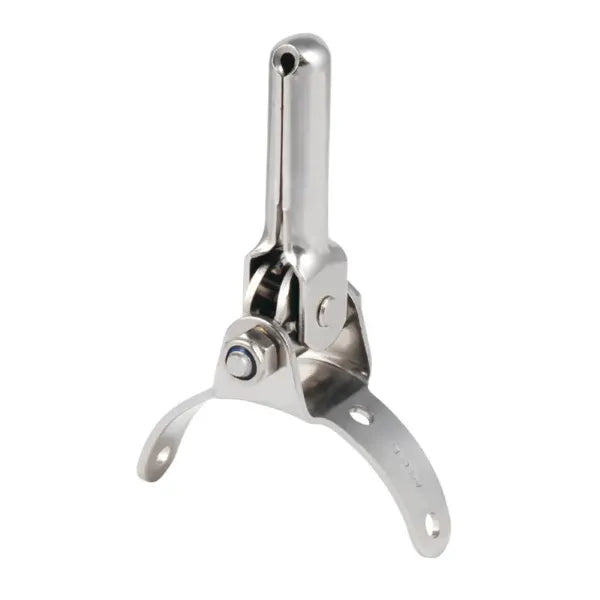 55mm X 10mm St/St Gooseneck with 10mm pin and radiused strap