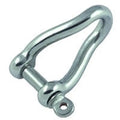 4mm Twisted Shackle SS