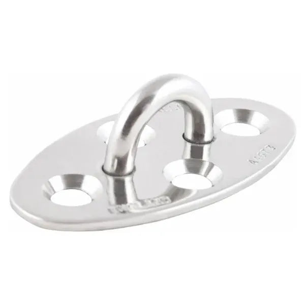 Stainless steel looped anchor plate