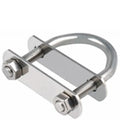 8mm x 43mm ID U bolt with tope and bottom plate