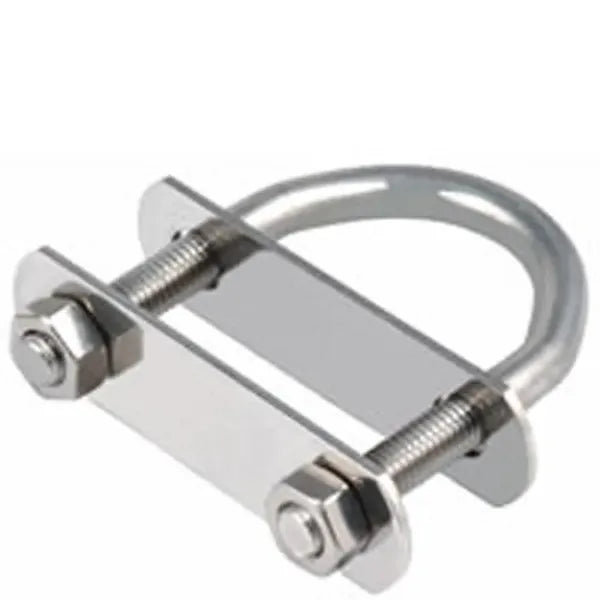 8mm x 43mm ID U bolt with tope and bottom plate