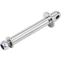 Gooseneck pin with nut