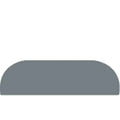 3050mm Keelband Drilled Anodised