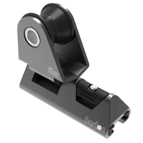 25mm T Track Adjustable Genoa Car Black