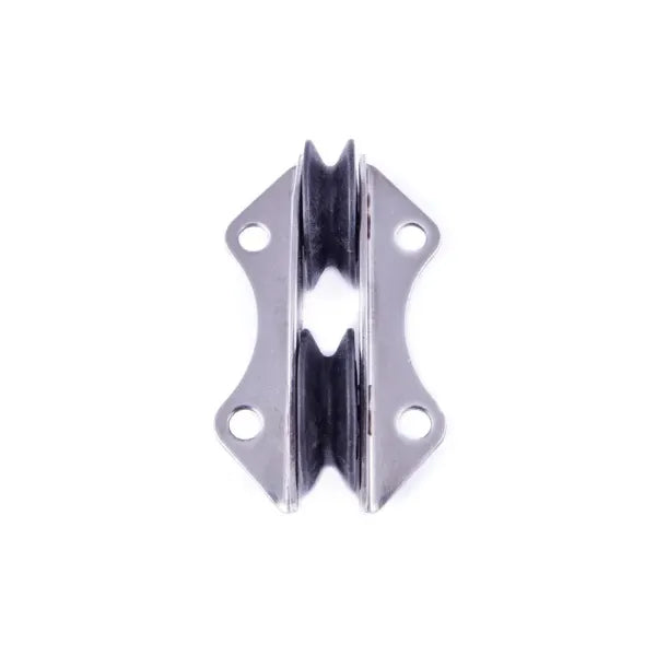 19mm Plain Bearing Double Sheave Cage Block