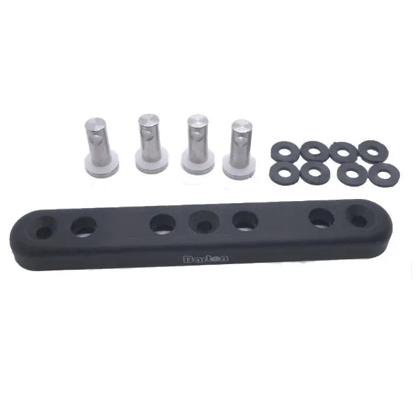 Mast Base Organiser 4 Block, Black