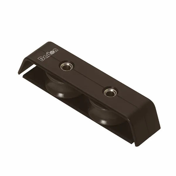 28mm Deck Organiser 2 Sheave Black
