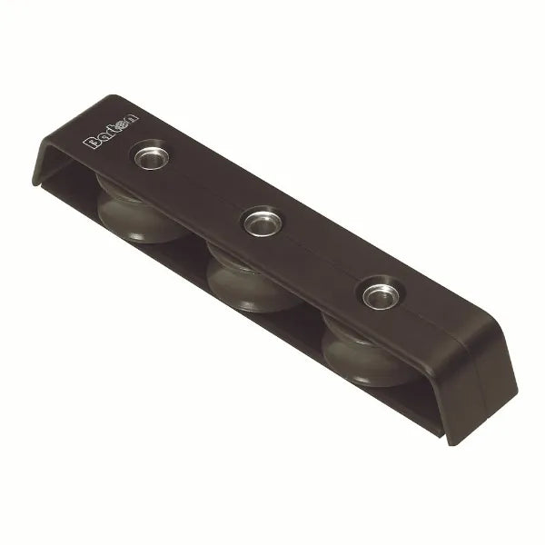 28mm Deck Organiser 3 Sheave Black