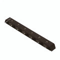 28mm Deck Organiser 6 Sheave Black