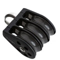 30mm Plain Bearing Pulley Block Triple Fixed Eye