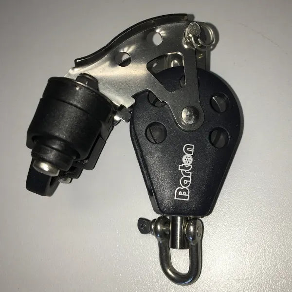 35mm Plain Bearing Pulley Block Single Swivel Cam Becket