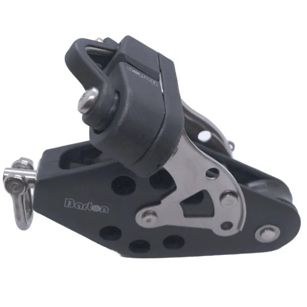 30/58mm Plain Bearing Pulley Block Fiddle Swivel and Cam