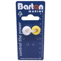 4mm Rope Stoppers Yellow and White