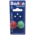 6mm Rope Stoppers Red and Green
