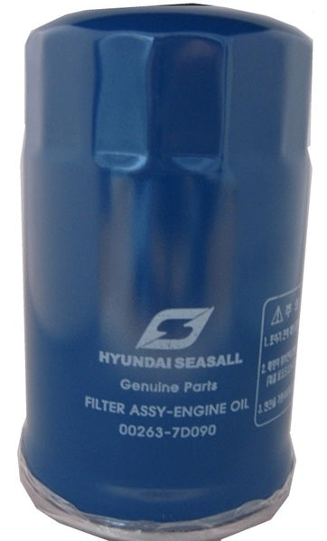 Hyundai Seasall D170 Marine Engine Oil Filter 00263-7D090