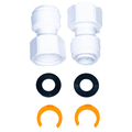 Topargee 1/2" BSP Female to John Guest 12mm Fitting Set