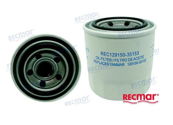 Yanmar 4JH Oil Filter 129150-35153 Replacement 129150-35170