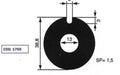 WEAR PLATE, Seawater Pump Johnson 01-45087 / JABSCO 29306 Replacement ANCOR 1765