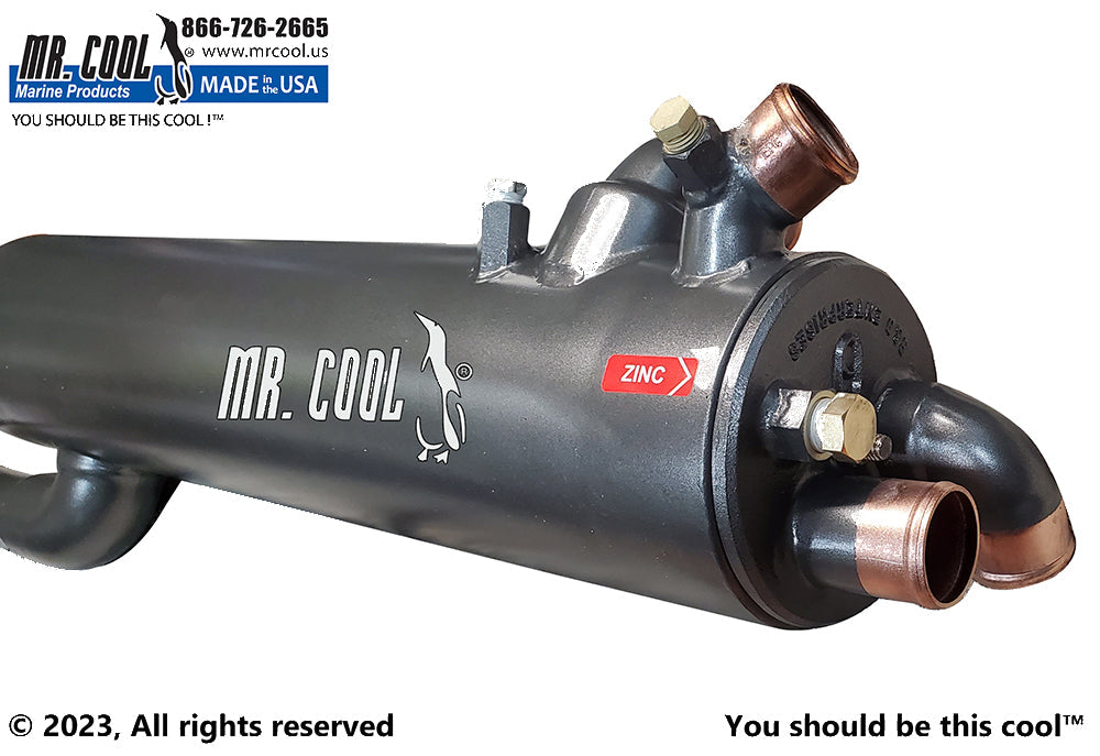 Yanmar 6LYA, 6LY2A HEAT EXCHANGER 119575-44010 Replacement