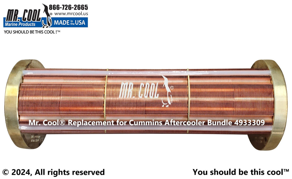 Cummins 5.9L B Series Aftercooler Bundle, 4933306 3977272 4933309 Replacement